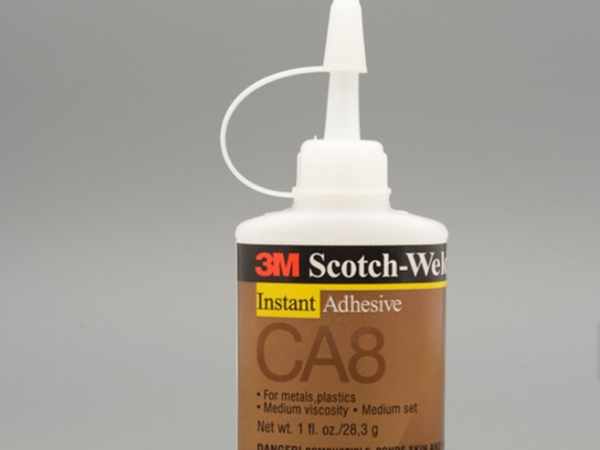 原裝進(jìn)口3M膠水 CA8瞬干膠 高強度粘合劑 3M低白化瞬間膠 低氣味